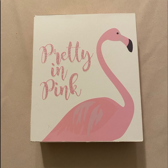 Other - Decorative flamingo wall plaque